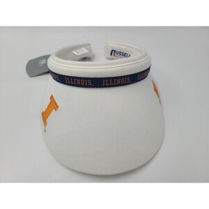 Women University of Illinois Fighting Illini Russell Athletic Visor Hat Cap NCAA